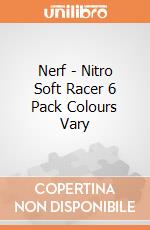 Nerf - Nitro Soft Racer 6 Pack Colours Vary gioco