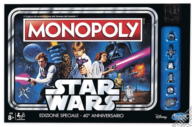 Monopoly - Star Wars 40Th Anniversary gioco di Hasbro
