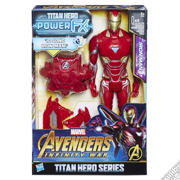 Figure Avengers Titan H. Pack Im + Zaino gioco di FIGU