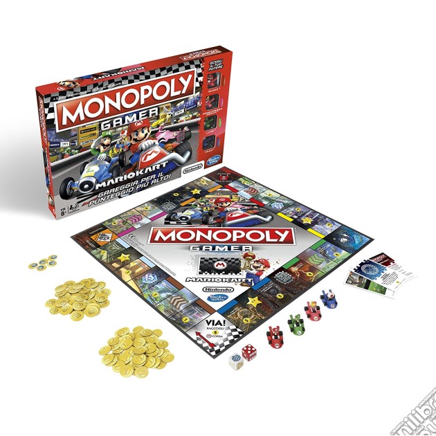 Monopoly Gamer Mario Kart gioco di Hasbro