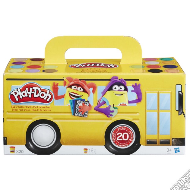 Play-Doh: Hasbro - Super Color Pack 20 Vasetti gioco
