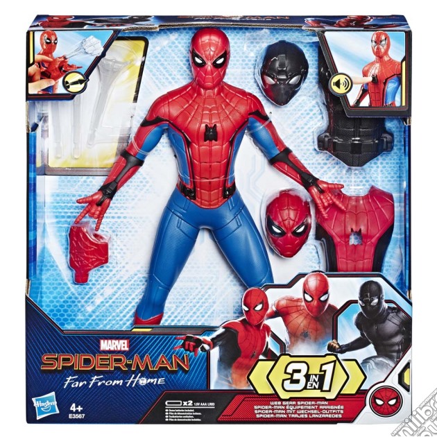 Spider-Man - Movie Deluxe Feature Figure 3 Suits gioco