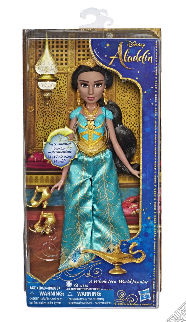 Principesse Disney - Aladdin Movie - Jasmine Cantante gioco di Hasbro