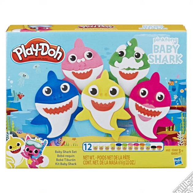 Playdoh - Baby Shark Set gioco di CREA