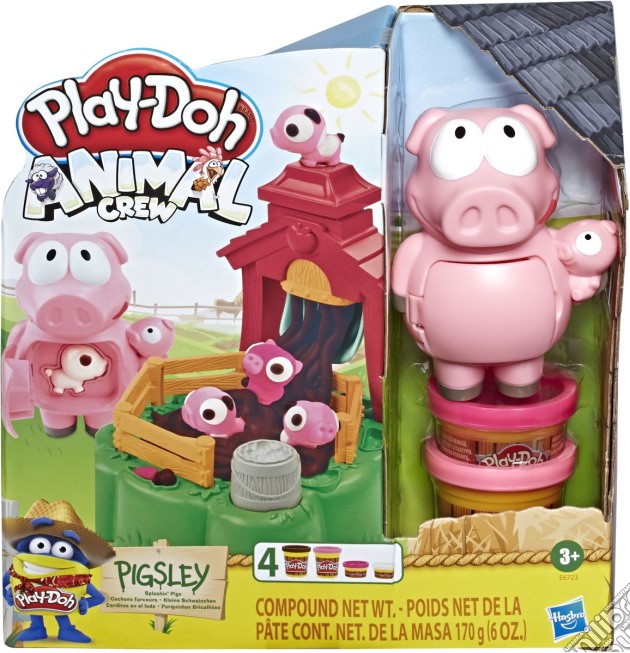 Hasbro - Play-Doh Animal Crew Biggenbende gioco
