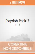Playdoh Pack 3 + 3 gioco di CREA