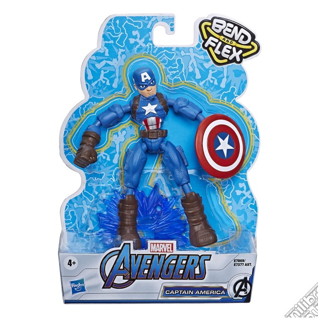 Avengers  Bend And Flex Captain America Toys gioco