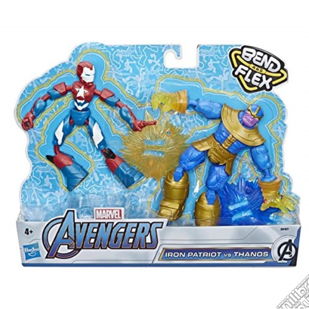 Marvel: Hasbro - Avengers - Bend And Flex Dual Pack Personaggi Snodabili - Thor Vs Loki gioco