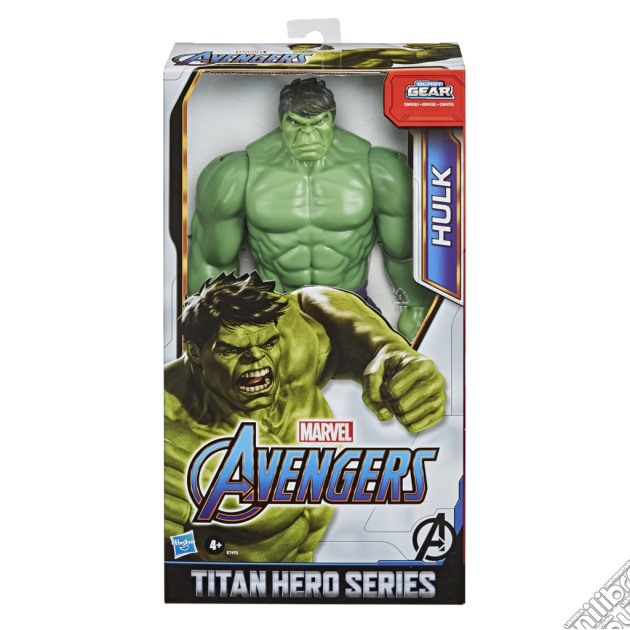 Marvel: Hasbro - Avengers - Personaggio Titan Hero 30Cm - Hulk gioco
