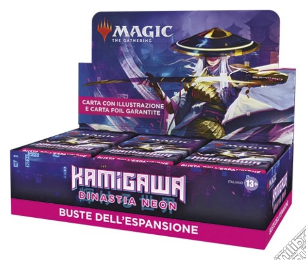 Magic The Gathering - Kamigawa Neon Dynasty Display 30 Buste gioco di CAR