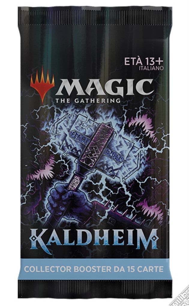 Magic Kaldheim Collector Booster 1 Busta gioco di CAR