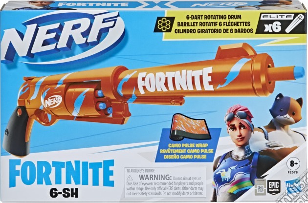 Nerf: Fortnite Six Shooter gioco