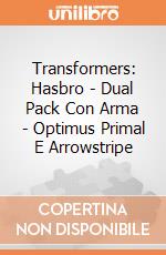 Transformers: Hasbro - Dual Pack Con Arma - Optimus Primal E Arrowstripe giochi