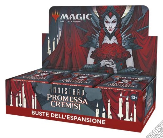 Magic Innistrad Promessa Cremisi Collector Box 30 Buste gioco di CAR