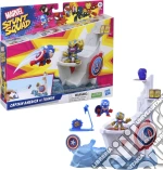 Marvel: Hasbro - Stunt Squad - Playset Captain America Vs. Thanos giochi