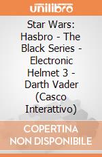 Star Wars: Hasbro - The Black Series - Electronic Helmet 3 - Darth Vader (Casco Interattivo) giochi