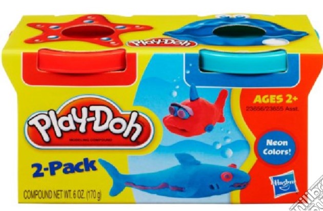 Play-Doh - Pack 2 Vasetti gioco di Hasbro