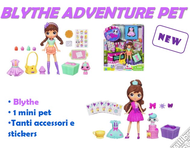 Littlest Pet Shop - Pack Blythe Adventure gioco di Hasbro
