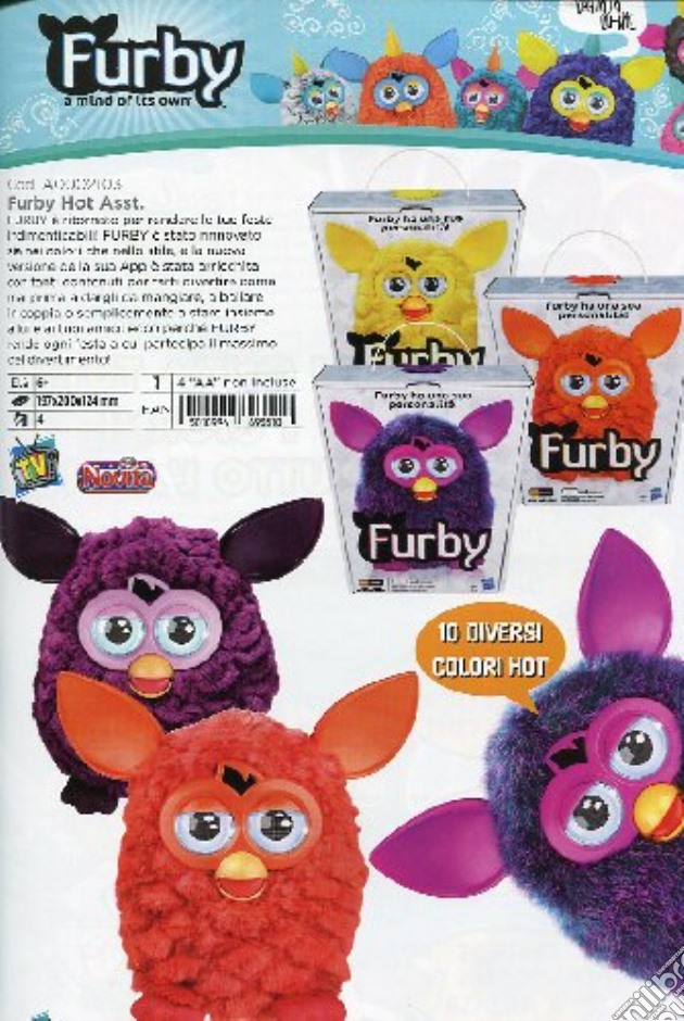 Furby - (un articolo senza possibilità di scelta) Hot gioco di Hasbro