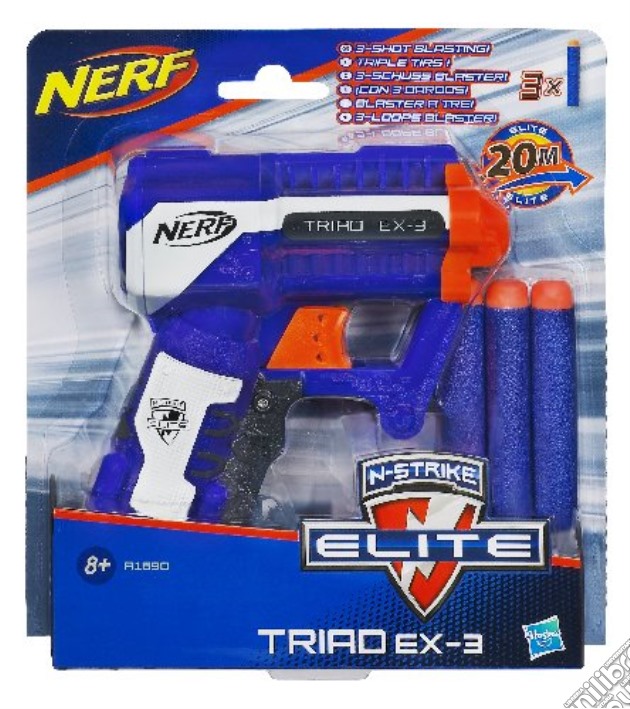Nerf - Triad Ex-3 gioco di Hasbro
