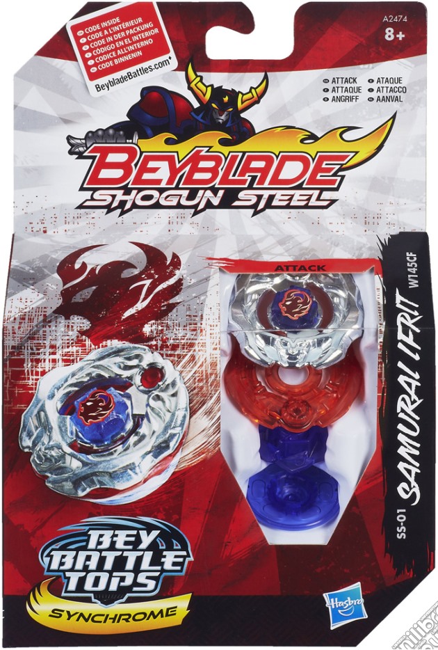 Beyblade - Shogun Steel - Battle Top gioco di Hasbro