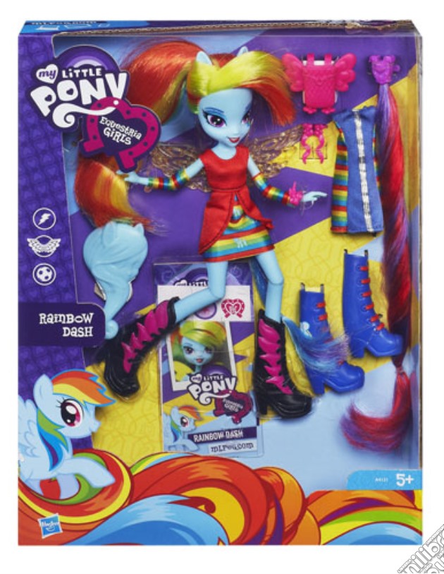 My Little Pony - Equestria Girls - Bambola Con Accessorio gioco di Hasbro