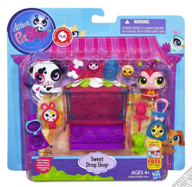 Littlest Pet Shop - Playset Piccolo gioco di Hasbro