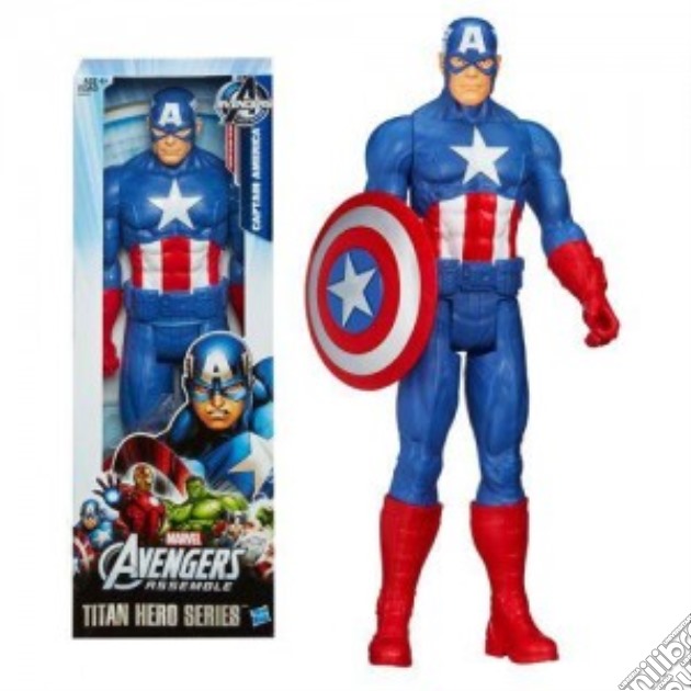 Avengers - Action Figure 30 Cm - Capitan America gioco di Hasbro