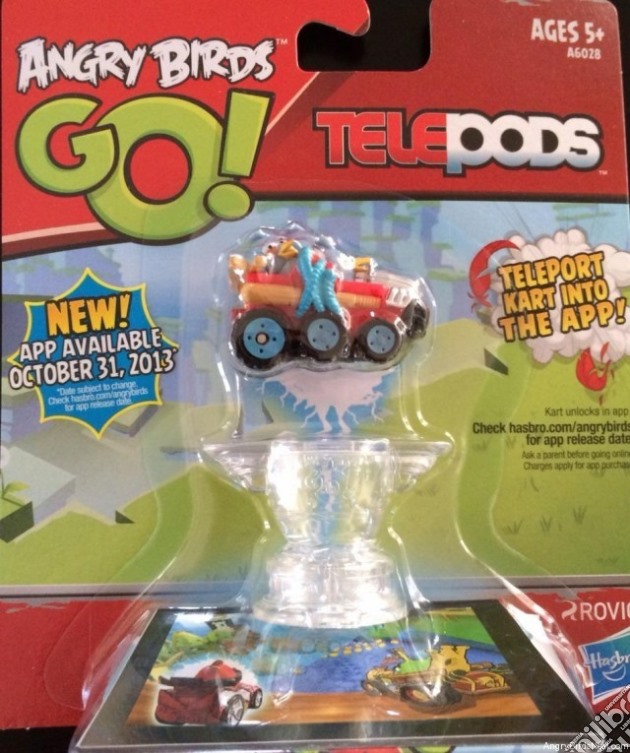 Angry Birds - Go - Telepods - Pack 1 Pz gioco di Hasbro
