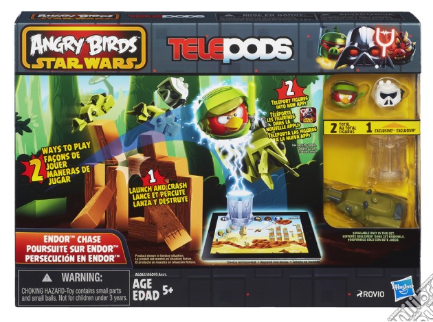 Angry Birds - Star Wars - Telepods - Veicolo gioco di Hasbro