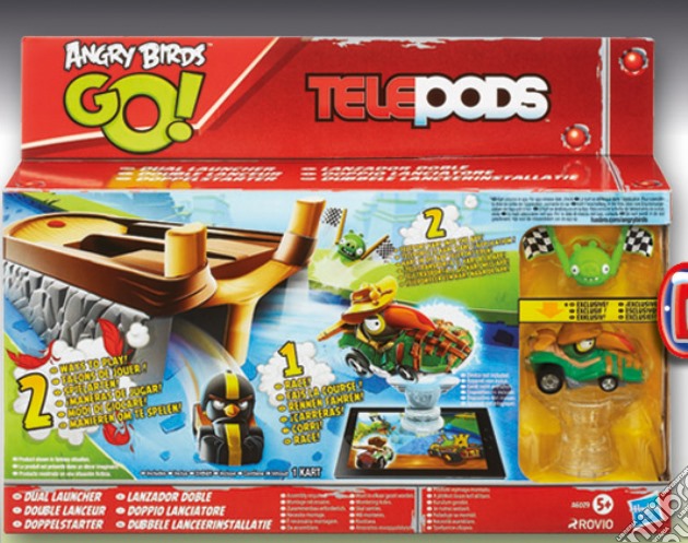 Angry Birds - Go - Telepods - Dual Launcher gioco di Hasbro