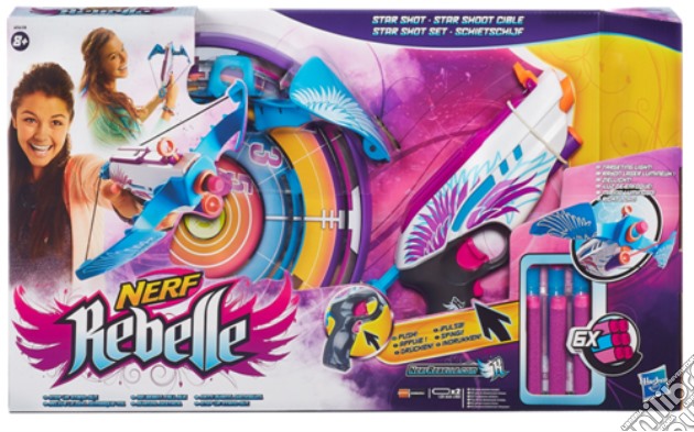 Nerf - Rebelle - Starshot gioco di Hasbro