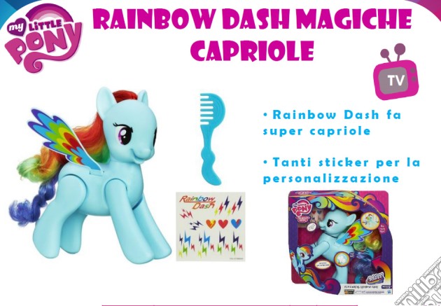 My Little Pony - Rainbow Dash - Magiche Capriole gioco di Hasbro