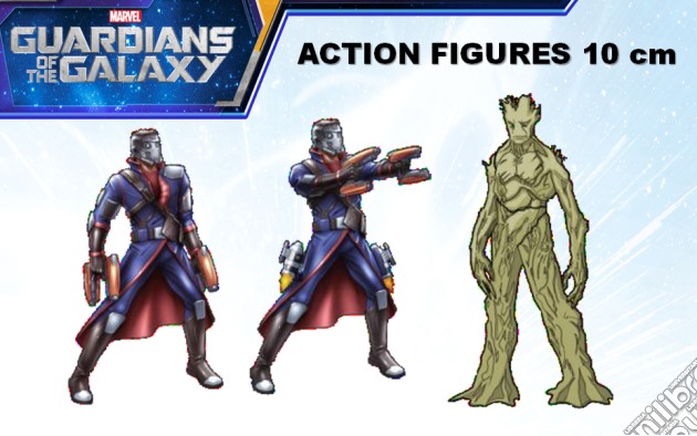 Guardians Of The Galaxy - Action Figure 10 Cm gioco di Hasbro