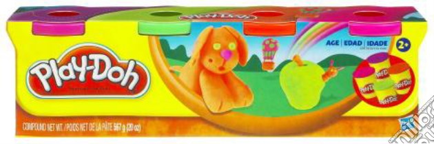 Play-Doh - Confezione 4 Vasetti gioco di Hasbro