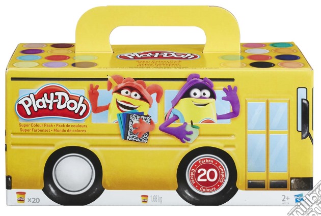 Play-Doh - Super Color Pack - 20 Vasetti gioco