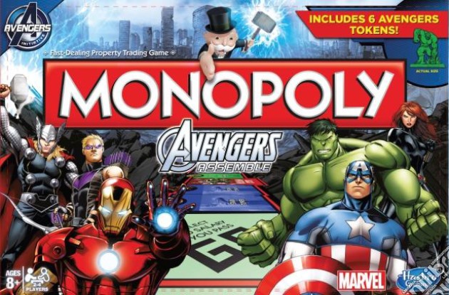 Monopoly - Avengers gioco di Hasbro