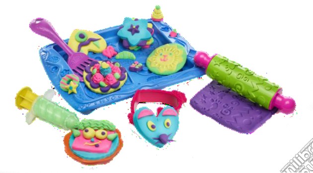 Play-Doh - Cookies Set - 5 Vasetti + Accessori gioco di Hasbro