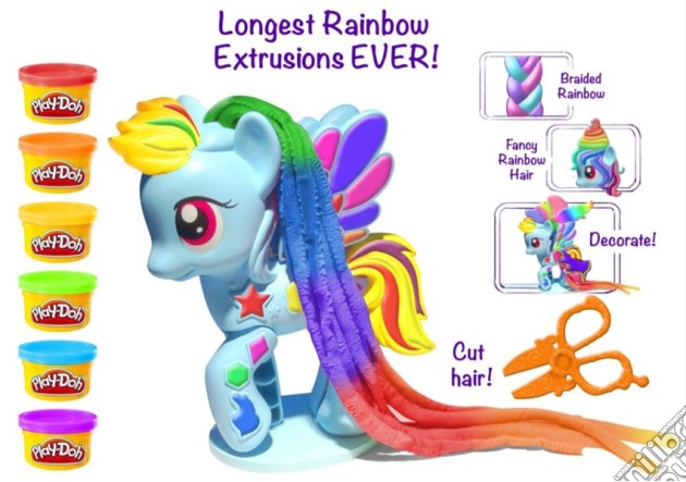 Play-Doh - My Little Pony - Ultimate Rainbow Dash gioco di Hasbro