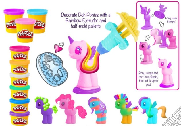 Play-Doh - My Little Pony - Playset Create A Pony gioco di Hasbro