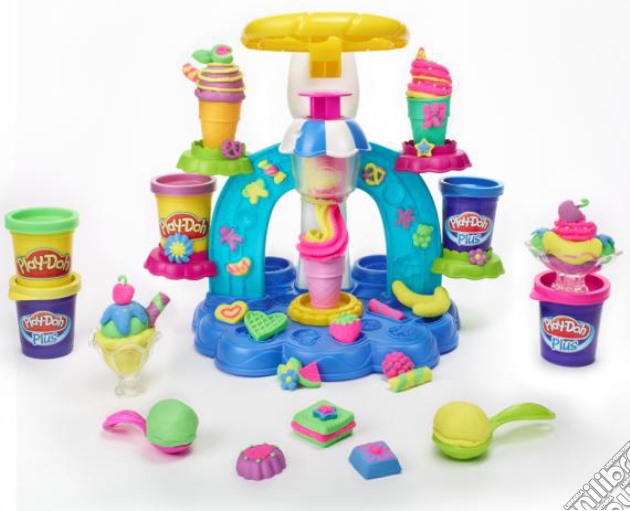Play-Doh - Ice Cream Swirler - Playset Gelati gioco di Hasbro
