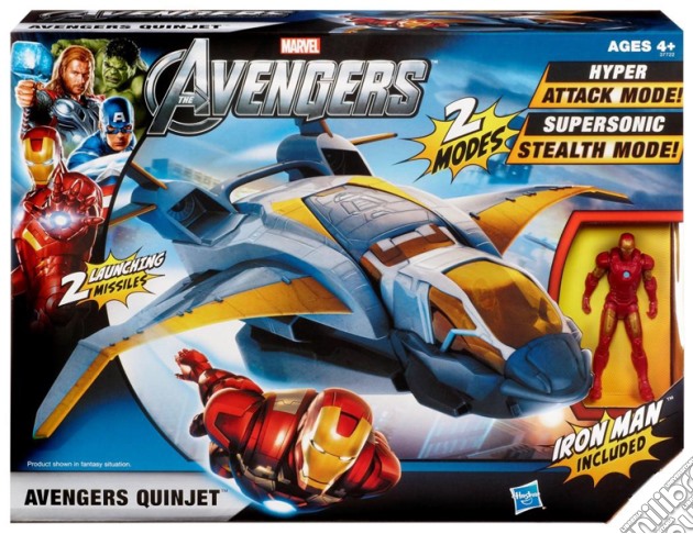 Avengers - Veicolo Con Minifigure gioco di Hasbro