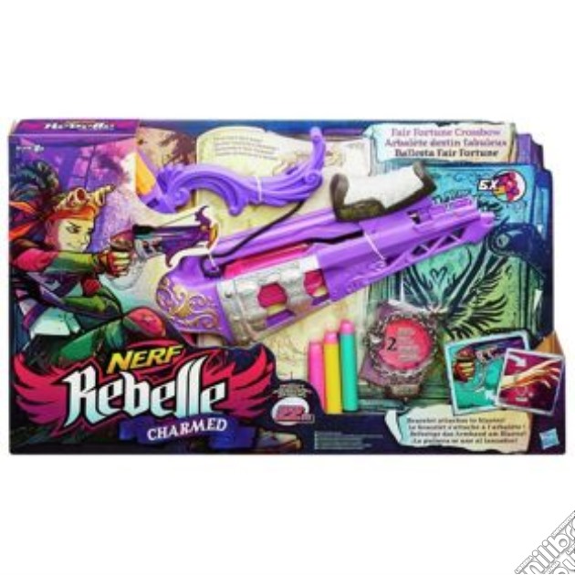Nerf - Rebelle - Charmed Fair Fortune Crossbow gioco di Hasbro