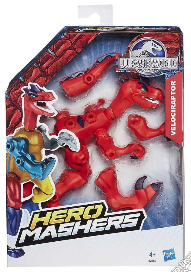 Jurassic World - World Hero Mash Basic Dinos gioco di Hasbro