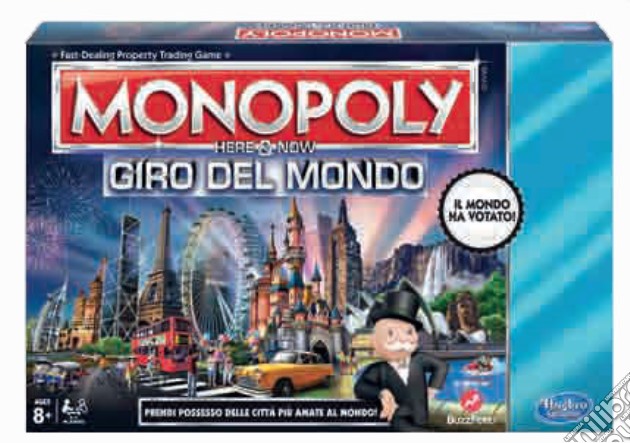 Monopoly - Here And Now - Giro Del Mondo gioco di Hasbro