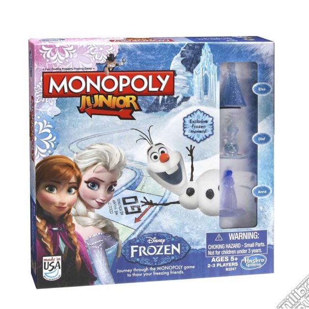 Monopoly - Junior - Frozen gioco di Hasbro