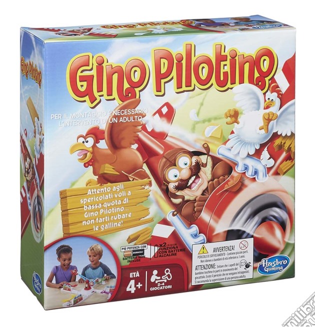 Gino Pilotino gioco di Hasbro