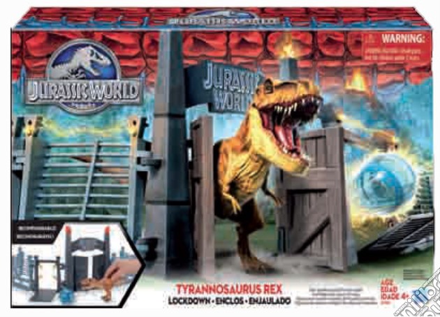Jurassic World - Playset T-Rex gioco di Hasbro