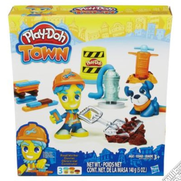 Play-Doh - Town - Mini Personaggio Con Animale (un articolo senza possibilità di scelta) gioco di Hasbro