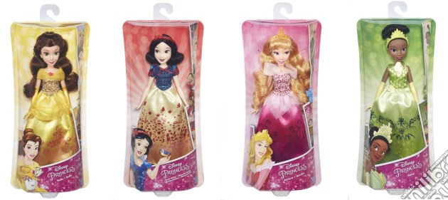 Principesse Disney - Classic Fashion Doll (un articolo senza possibilità di scelta)(Belle / Aurora / Biancaneve / Tiana) gioco di Hasbro